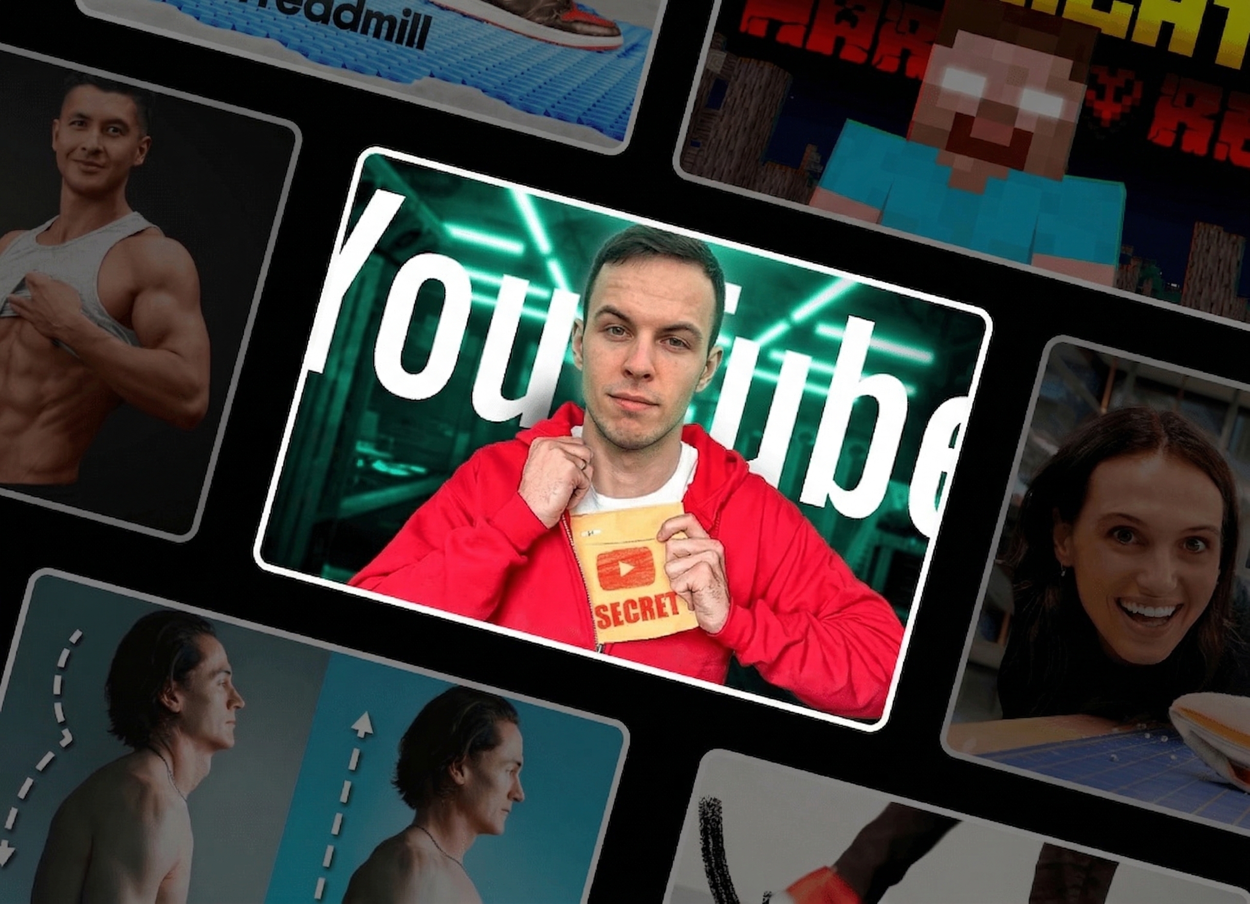 Collage of thumbnail examples